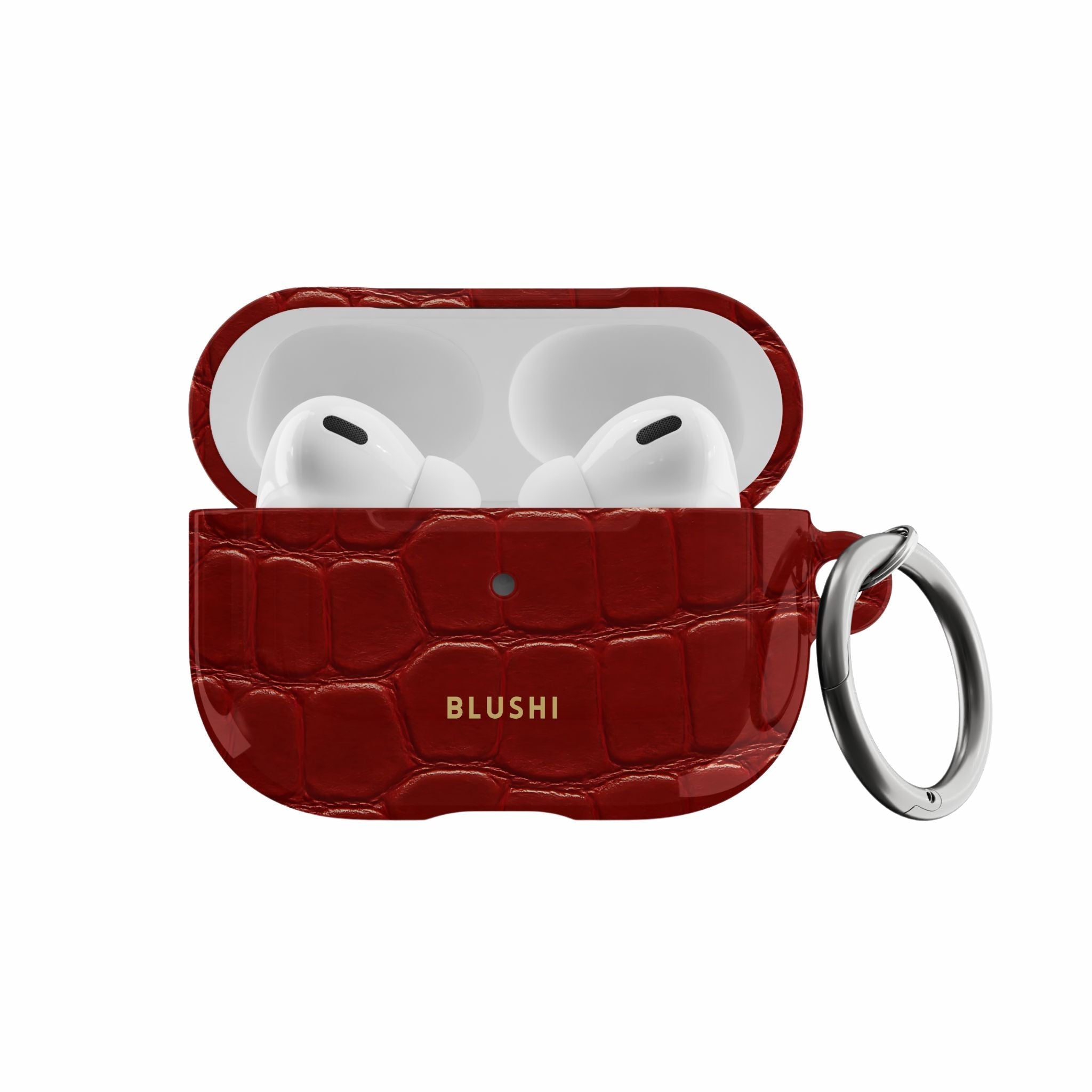 Red Croco AirPods Case