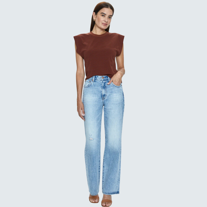 PISTOLA Grayson High Rise Baggy Jeans