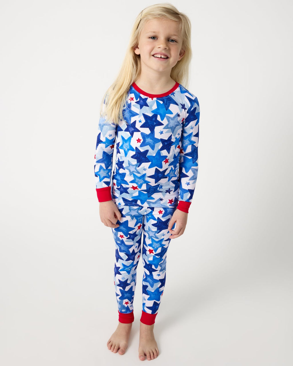 Starry Splash Two-Piece Pajama Set