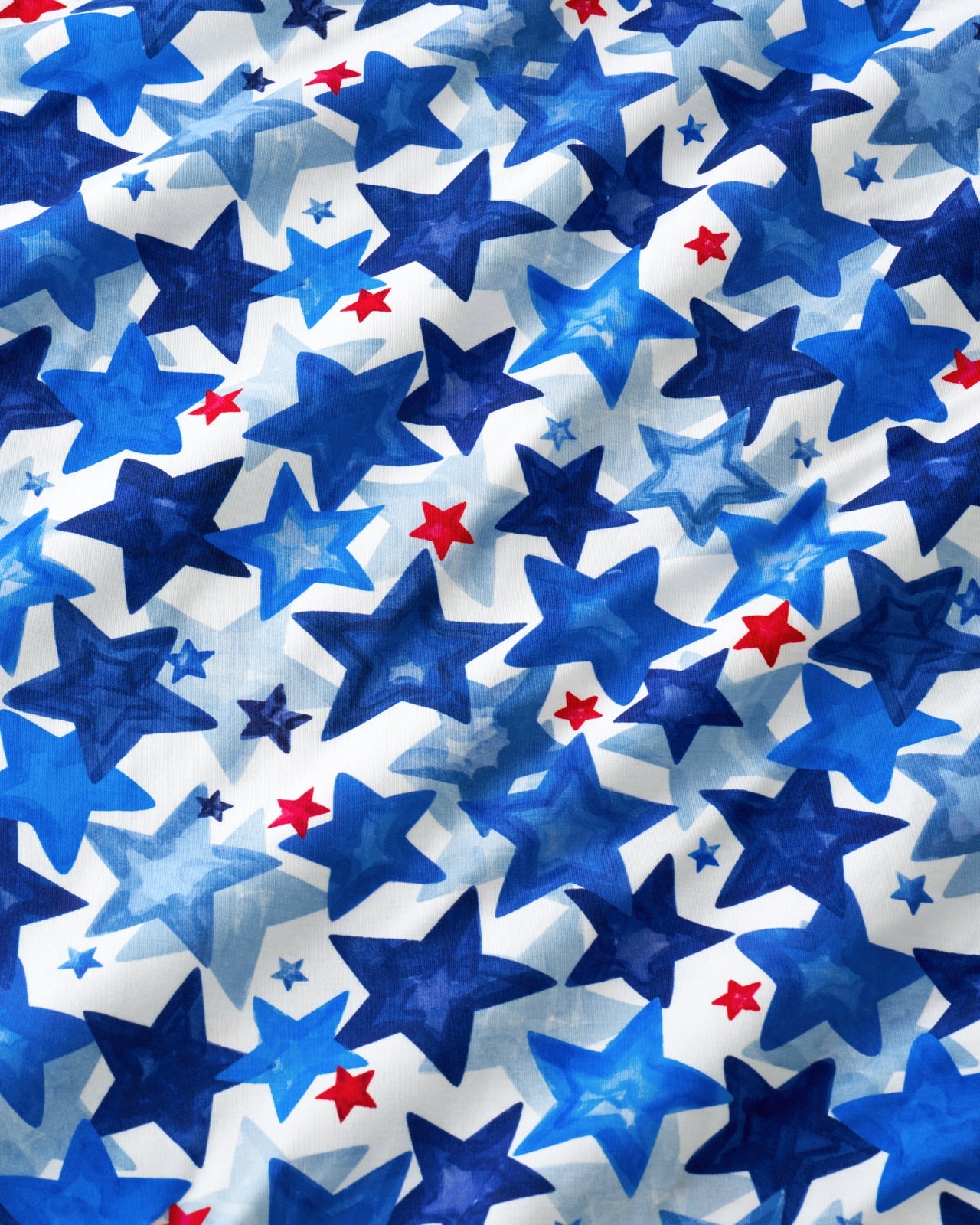 Starry Splash Men's Pajama Shorts