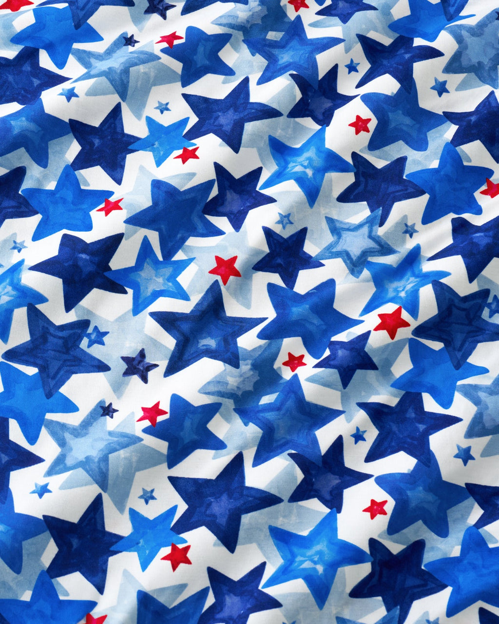 Starry Splash Men's Short Sleeve Pajama Top