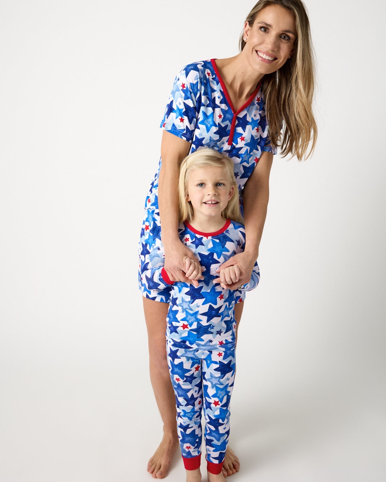 Starry Splash Two-Piece Pajama Set