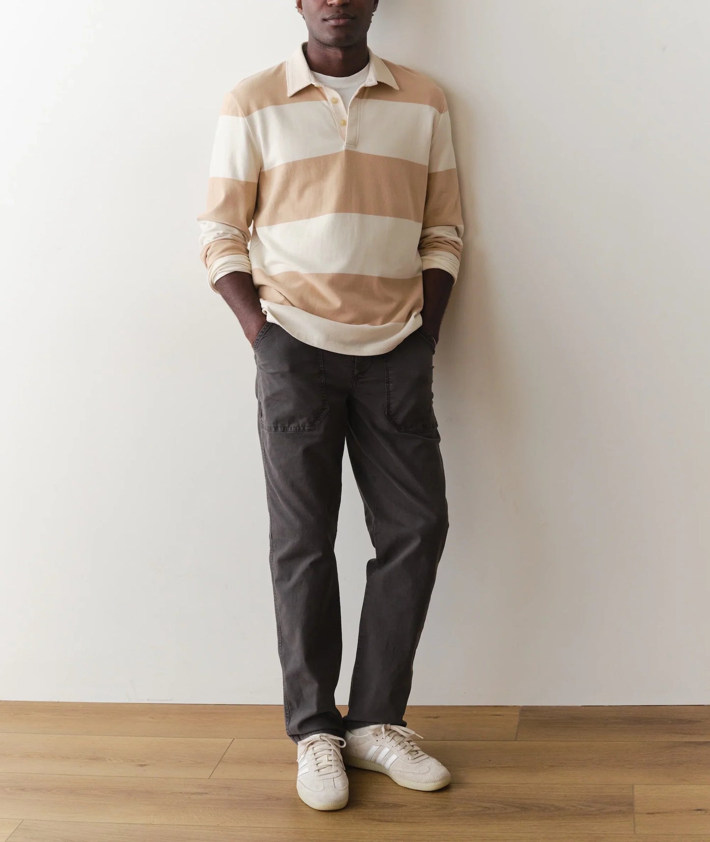 Marine Layer Sueded Rugby Polo