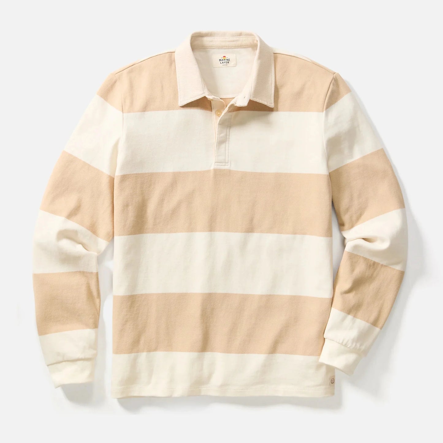 Marine Layer Sueded Rugby Polo