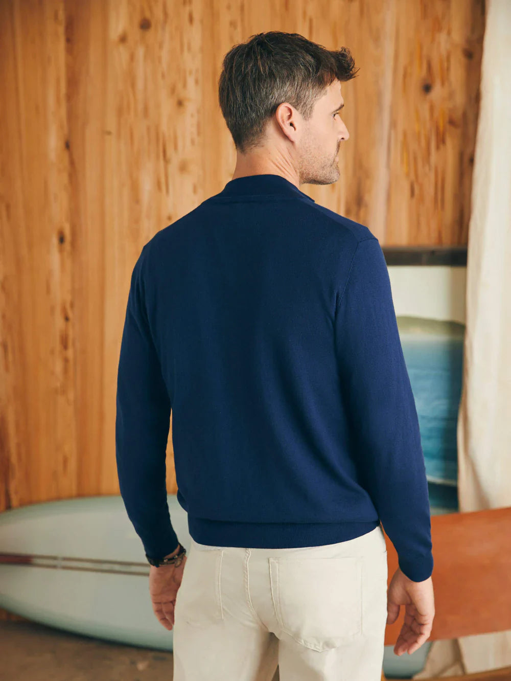 Faherty Movement Quarter Zip