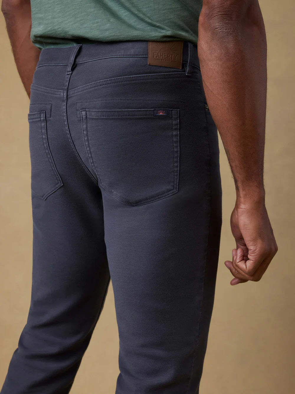 Faherty Stretch Terry 5-Pocket Pant