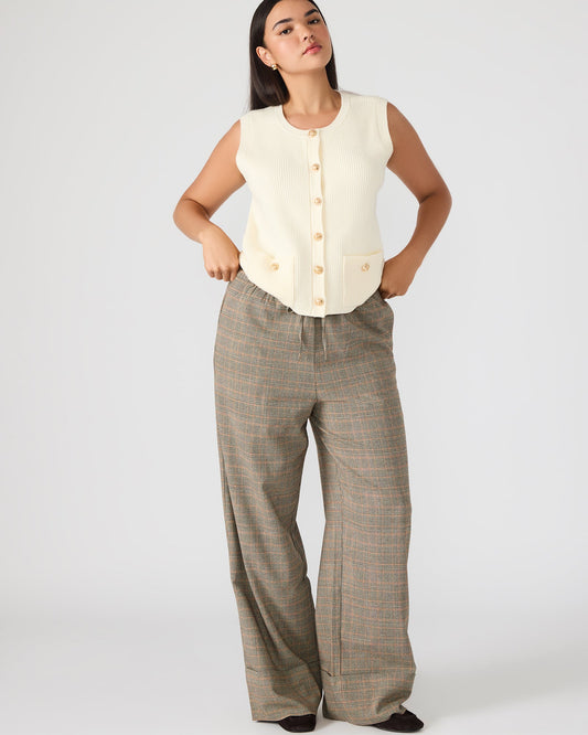 IDRA PANT BROWN