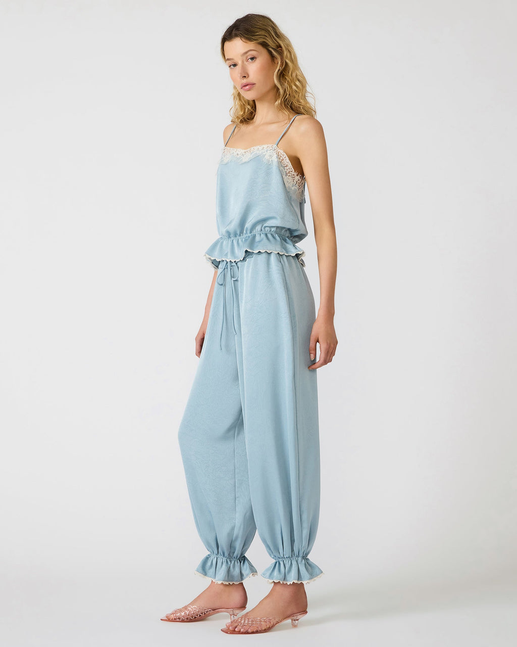 ROAN TOP DUSTY BLUE