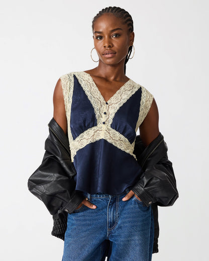 ELINOR TOP MIDNIGHT