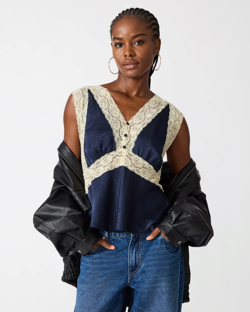 ELINOR TOP MIDNIGHT