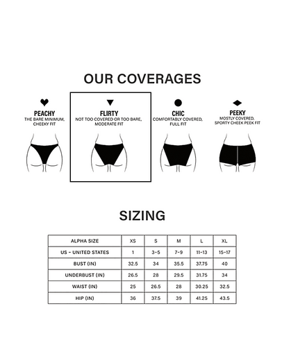 HIDEOUT BIKINI BOTTOM COW PRINT