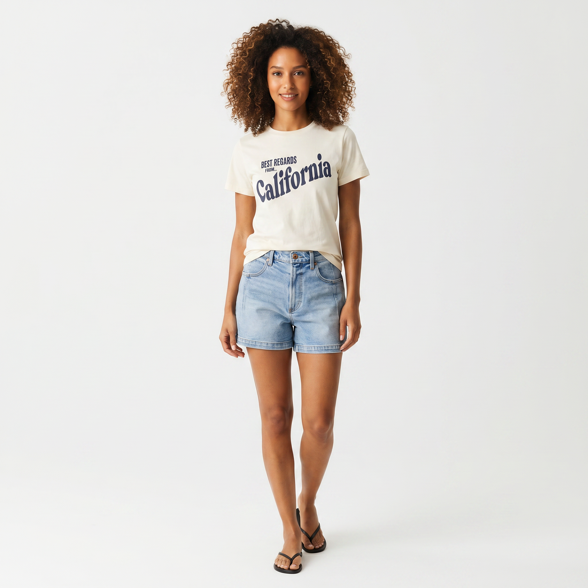 California Postcard Souvenir Tee