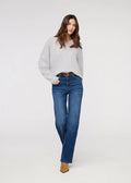 DUER Women's Performance Denim+ High Rise Straight