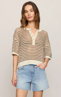 Kylo Striped Polo Sweater