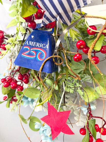 America 250 Anniversary Cowbell