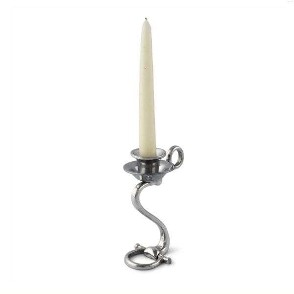 arthur court equestrian bit candlestick