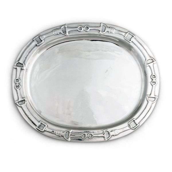 arthur court equestrian serving platter top