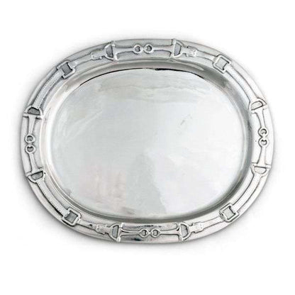 arthur court equestrian serving platter top