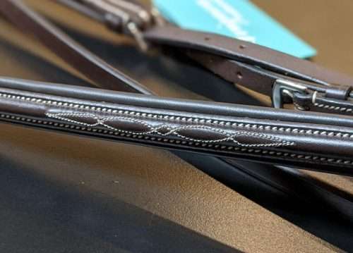 Avignon Fancy Stitch Hunter Standing Martingale Close Up