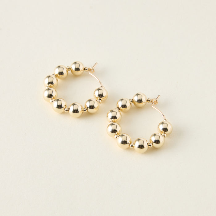 Ba Fa 14k Hoops