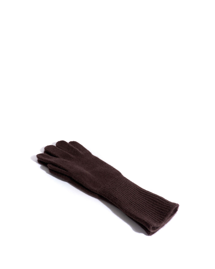 Bianca cashmere gloves 100% cashmere Coffee brown - Anonymous Copenhagen Gloves