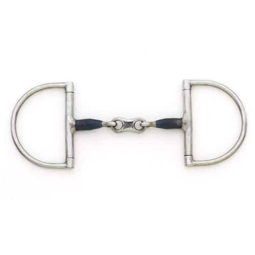blue alloy french link hunter dee bit