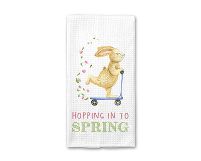 Bunny Farmhouse Tea Towel