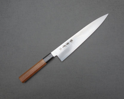 "Burrfection Knife" Sakai Takayuki by Ryky AUS8 240mm Gyuto with Buffalo Horn Handle