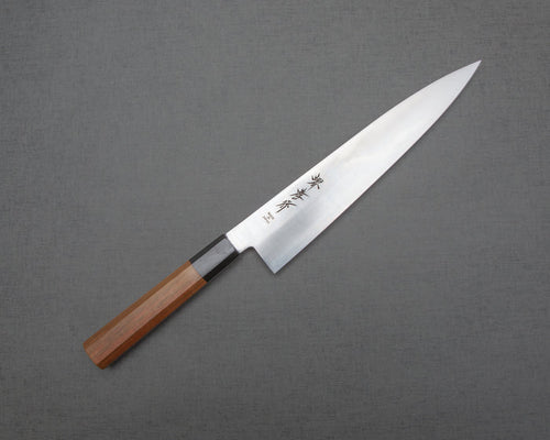 "Burrfection Knife" Sakai Takayuki by Ryky AUS8 240mm Gyuto with Buffalo Horn Handle