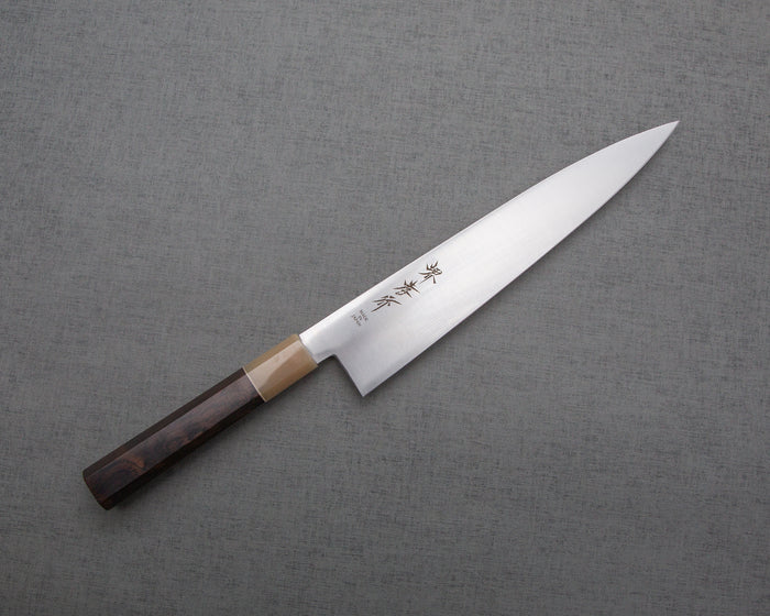 Premium Ebony / White Buffalo Horn