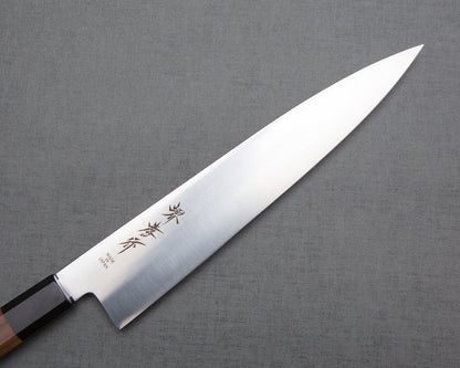"Burrfection Knife" Sakai Takayuki by Ryky AUS8 240mm Gyuto with Buffalo Horn Handle