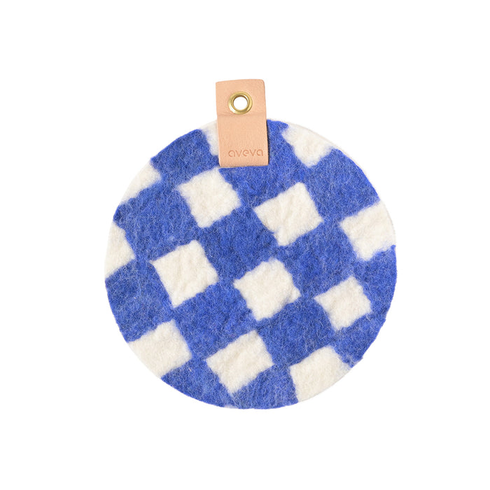 Checked Wool Trivet Eleish Van Breems Home