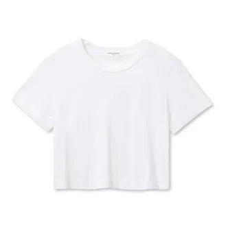 Perfect White Tee Cher Ringspun Cotton Crew Tee