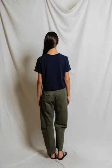 Perfect White Tee Cher Ringspun Cotton Crew Tee