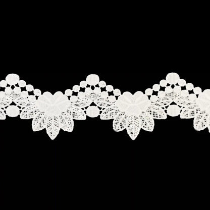 Classic Alencon Style GPO Sequins Lace |  2 Meter