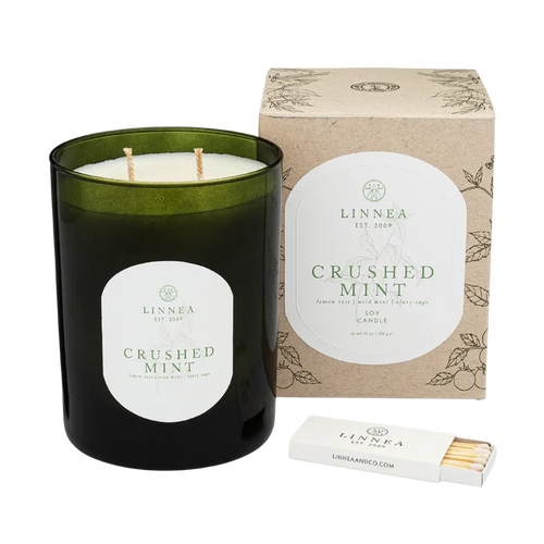Crushed Mint Large Candle