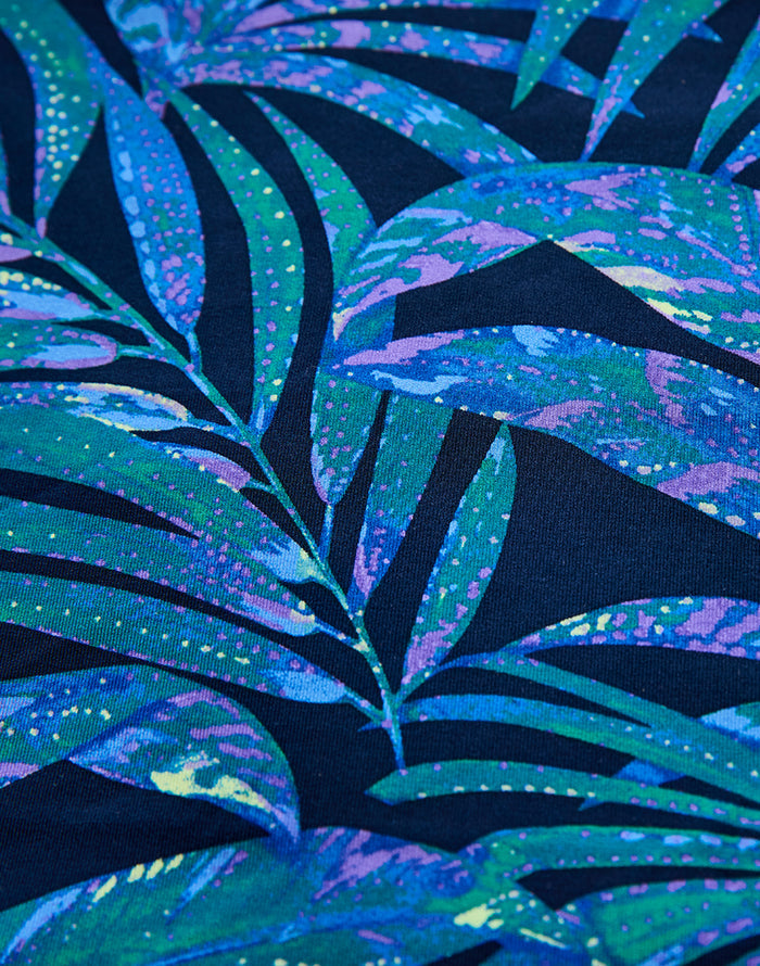 Dahlia Top: Blue Oasis - FINAL SALE