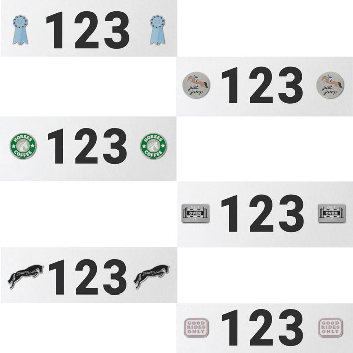 Dapplebay Horse Show Number Pins