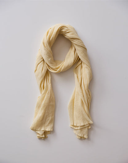 Dylan Gauze Sarong: Birch Lurex