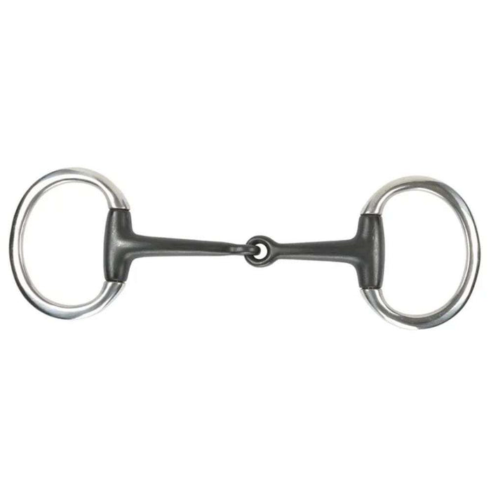 eggbutt black sweet iron bit