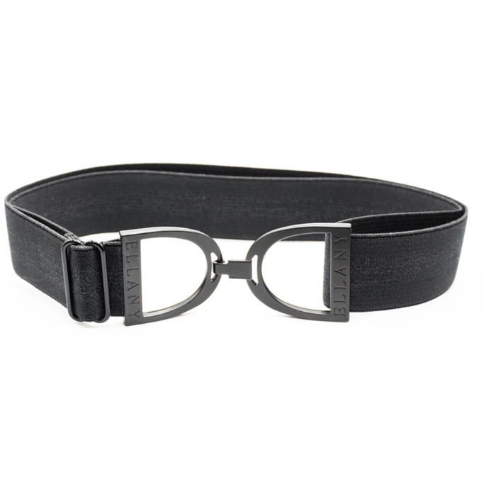 ELLANY 1.5" Black Matte Sparkle Belt