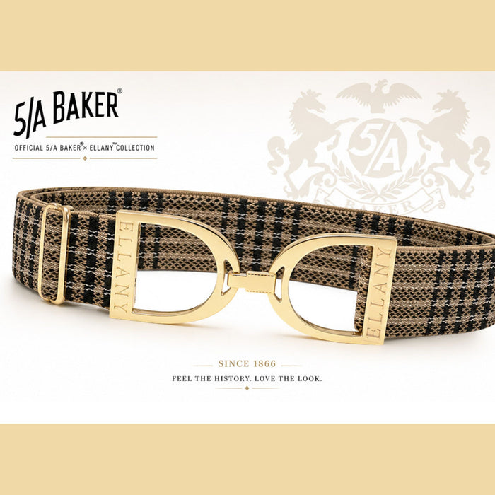 ELLANY 5/A Baker Belt - Gold Buckle