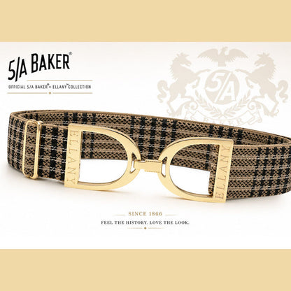 ELLANY 5/A Baker Belt - Gold Buckle