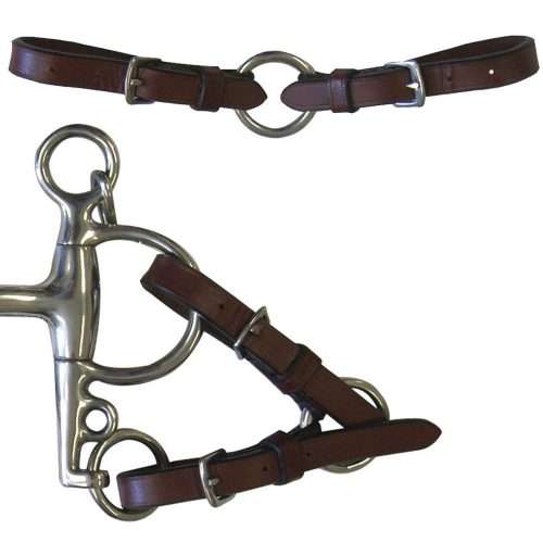 European Style Leather Bit Converters - havana