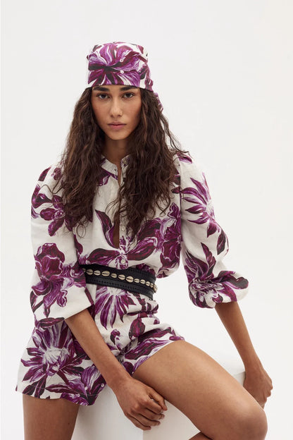 Lanhtropy Frida Linen Shorts