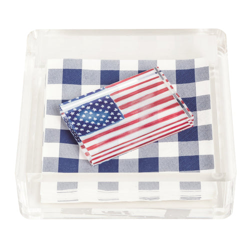 Flag Napkin Caddy Set
