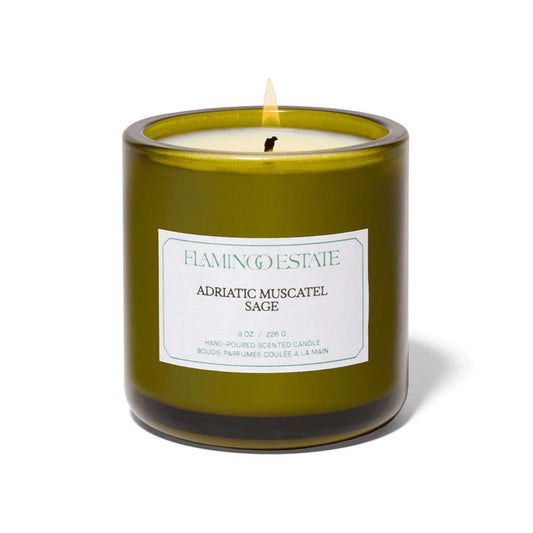 Flamingo Estate Adriatic Muscatel Sage Candle 8oz Eleish Van Breems Home