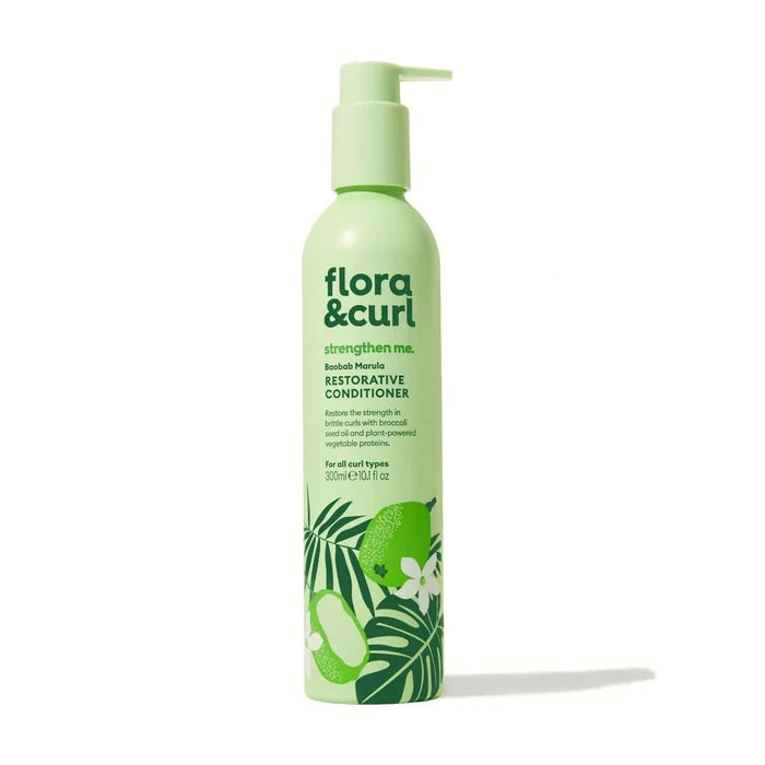 Flora & Curl Baobab Marula Restorative Conditioner 300ml