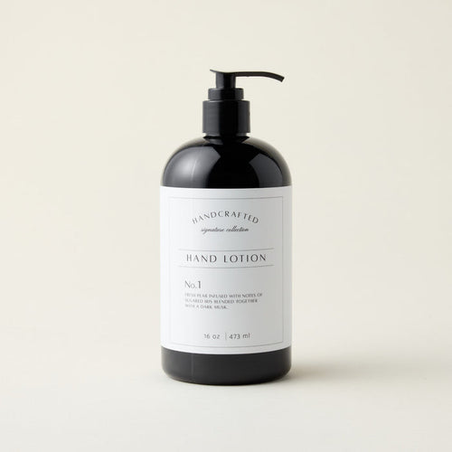 A fragrance bottle with a label for Fragrance No. 1.