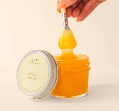 FarmHouse Fresh honey heel glaze foot serum instant pedicure for self-care gift from Magnolias Home Decor